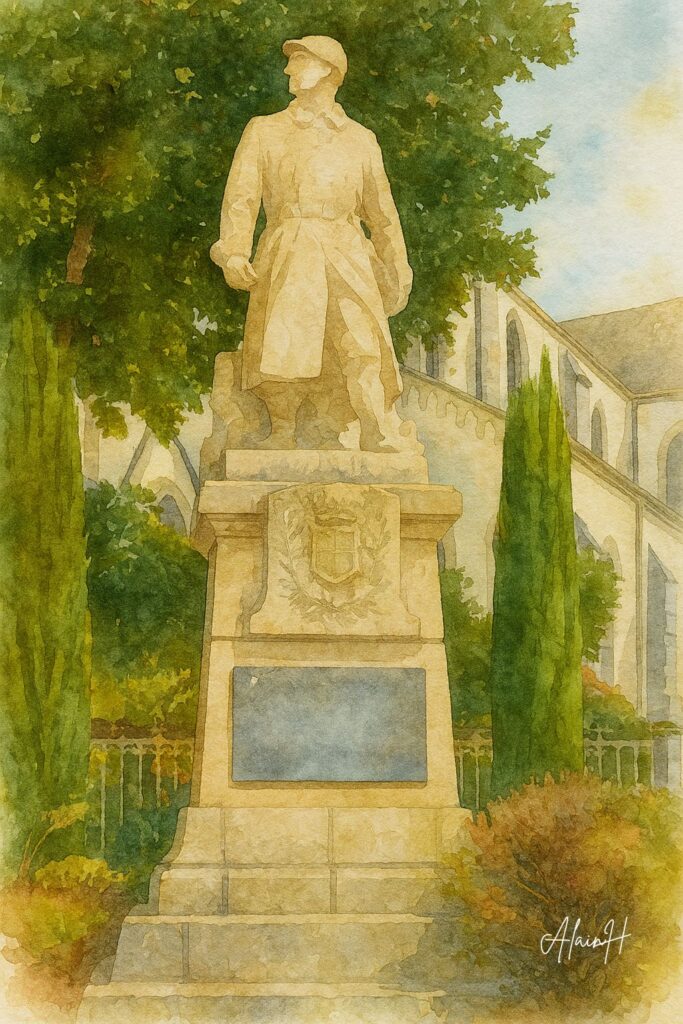 saint palais aquarelle