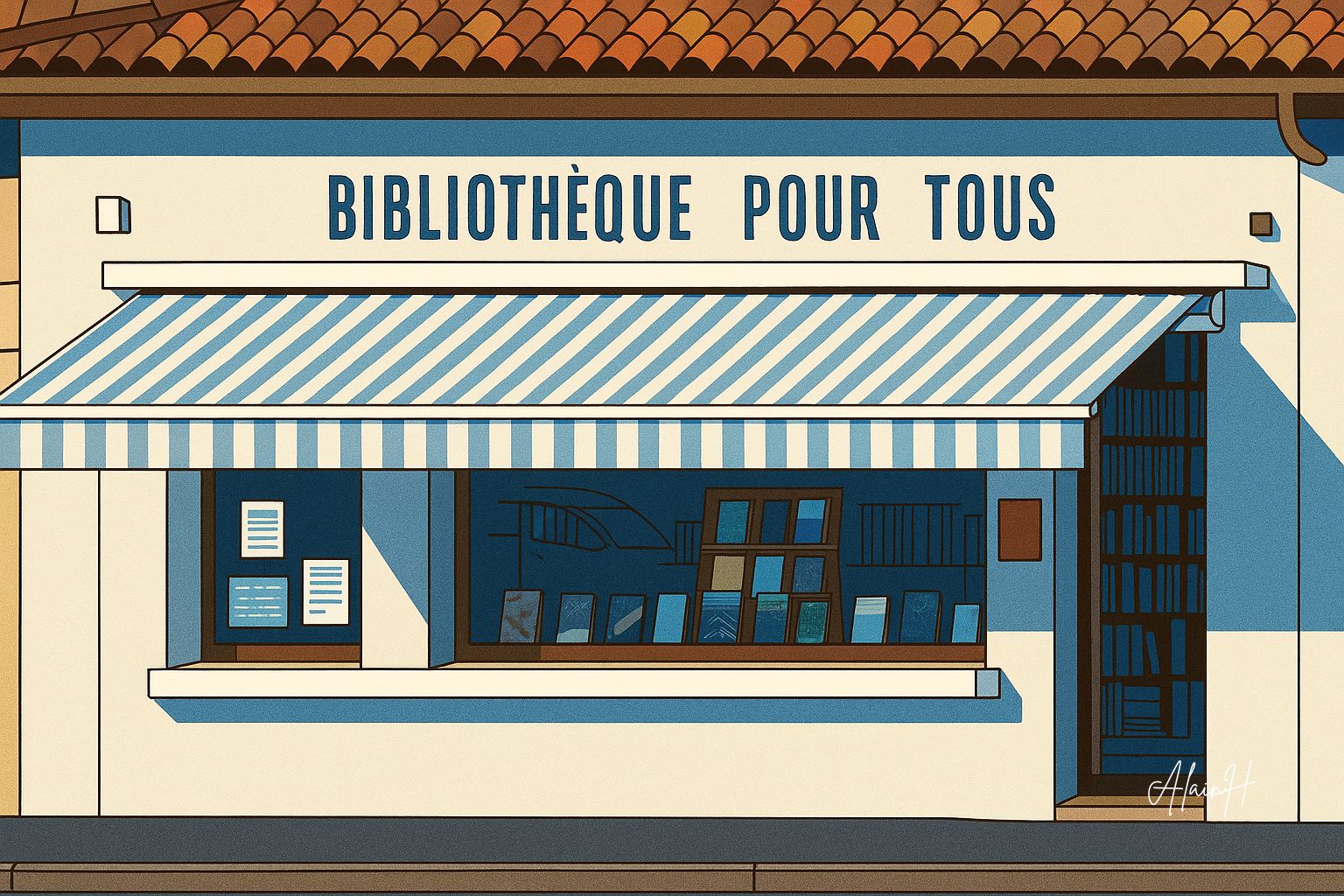 bibliothèque pour tous